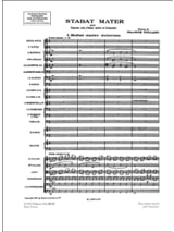 Stabat Mater - Conducteur - POULENC - Partition - Grand format